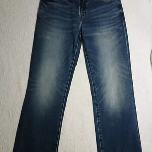 American Eagle Bootcut Jeans Women 29x30 Stretch Denim Airflex+ Original Stone